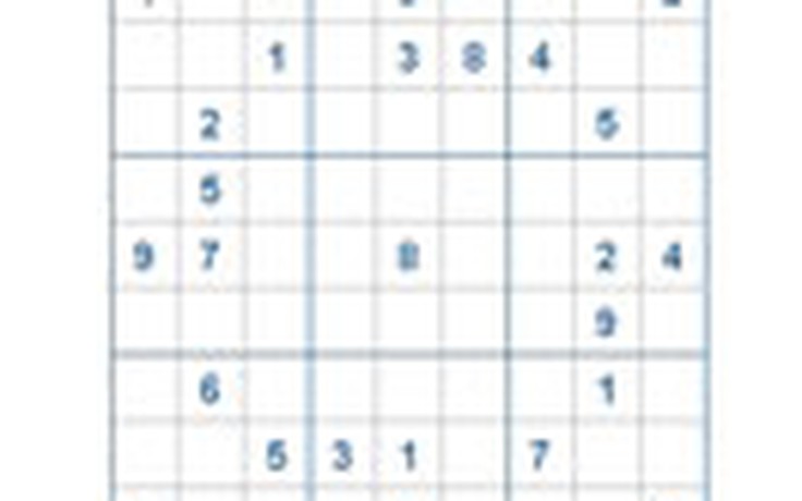 Mời các bạn thử sức với ô số Sudoku 2392 mức độ Khó